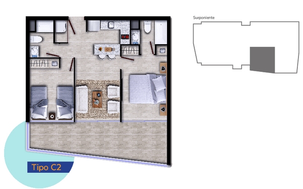 Planta Tipo 604 / C2